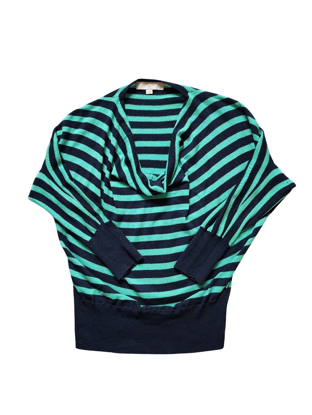 LOFT Women's Crewneck Striped Sweater